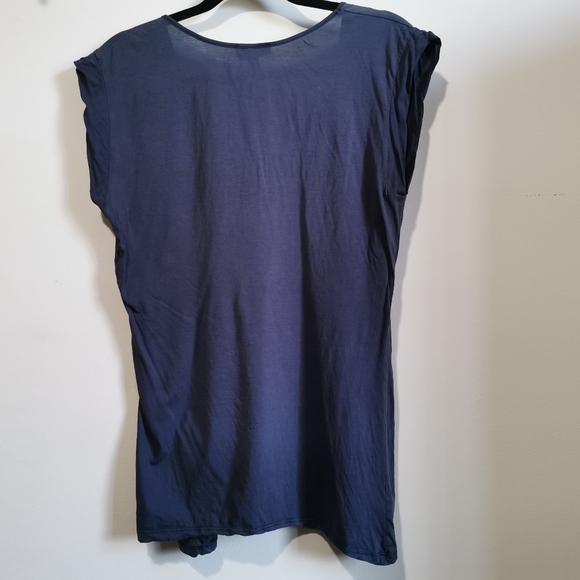 Axara Diana Purple Navy T-Shirt Size XS - Picture 2 of 7